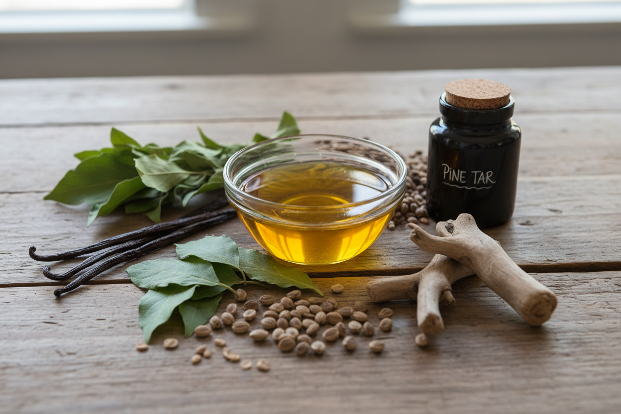 Musk/Menthol/Patchouli/Woody Scents